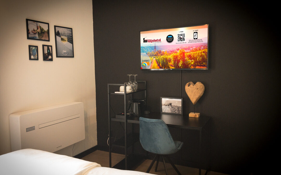 Chromecast oplossing en IPTV voor Dormio Wijnhotel Valkenburg