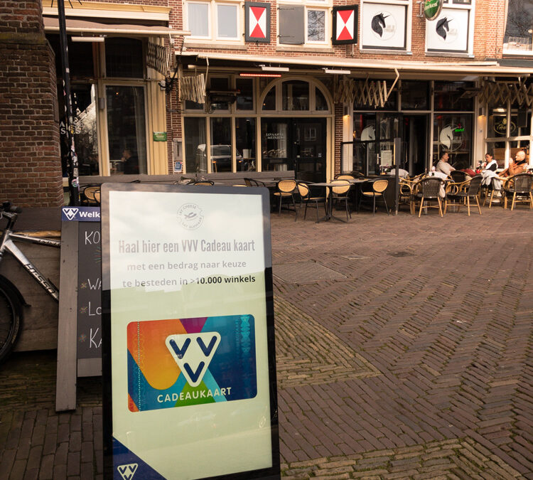 Revolutionair Digitaal Stoepbord nu ook bij VVV Alkmaar
